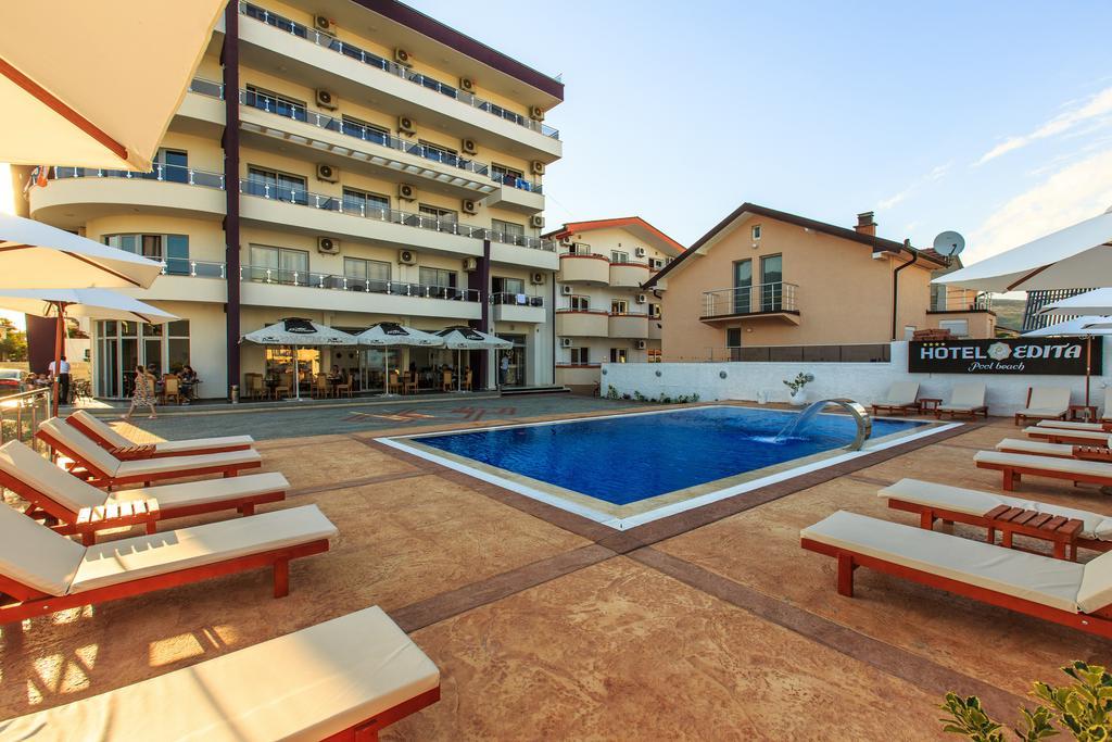 Hotel Edita Ulcinj Kültér fotó